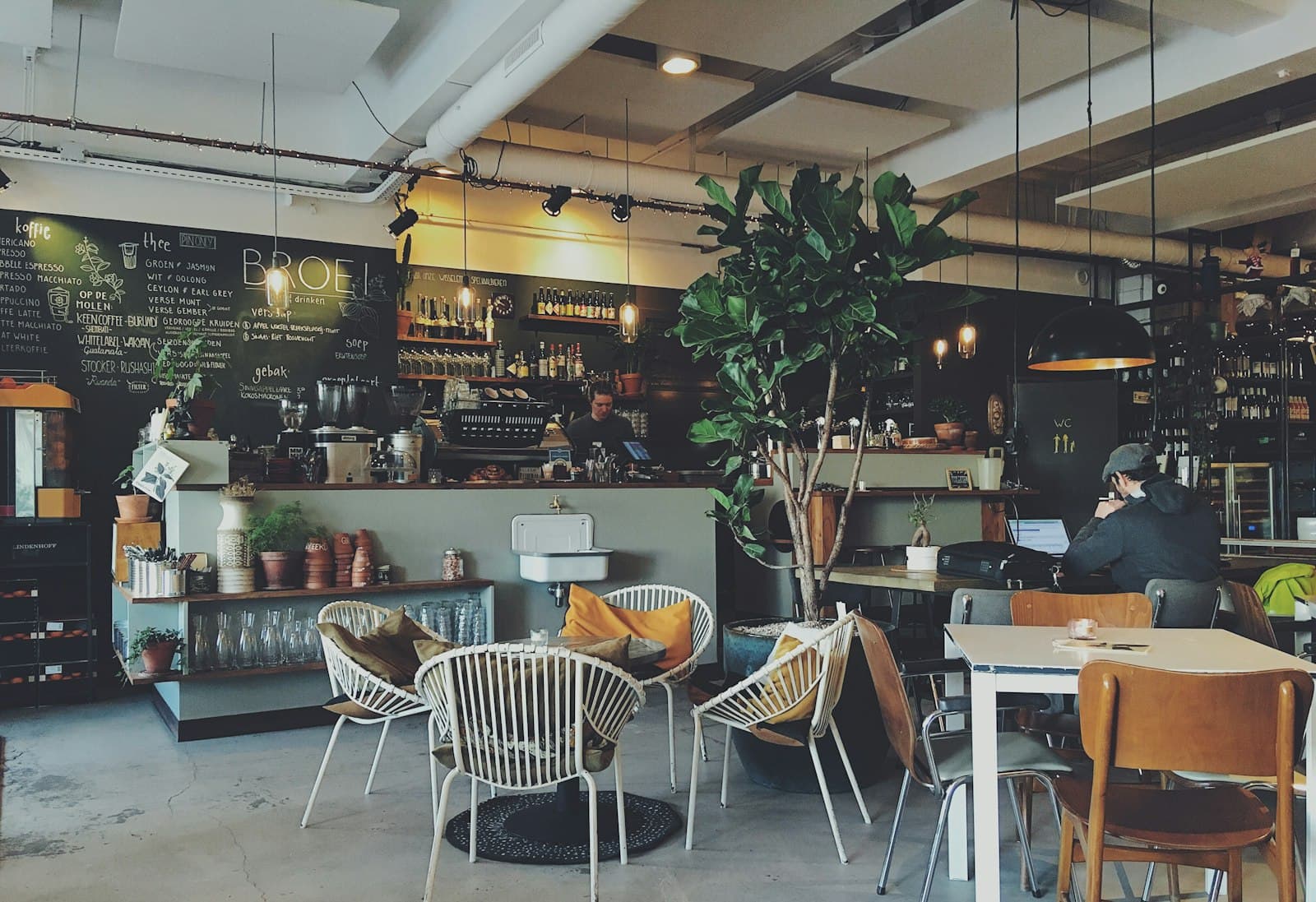 Inside RASA café
